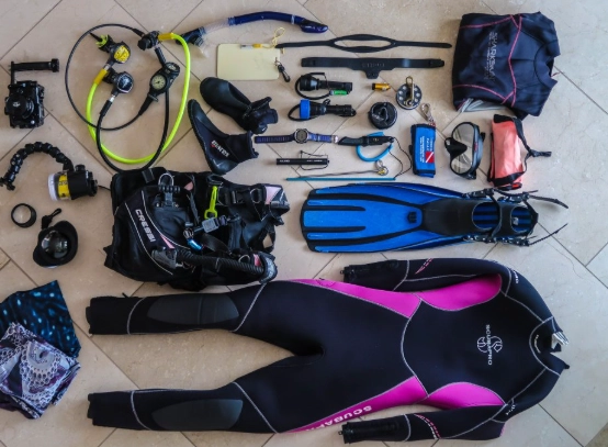 scuba diving equipment list
