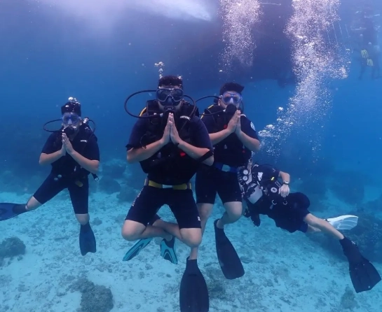 cheap scuba diving Thailand