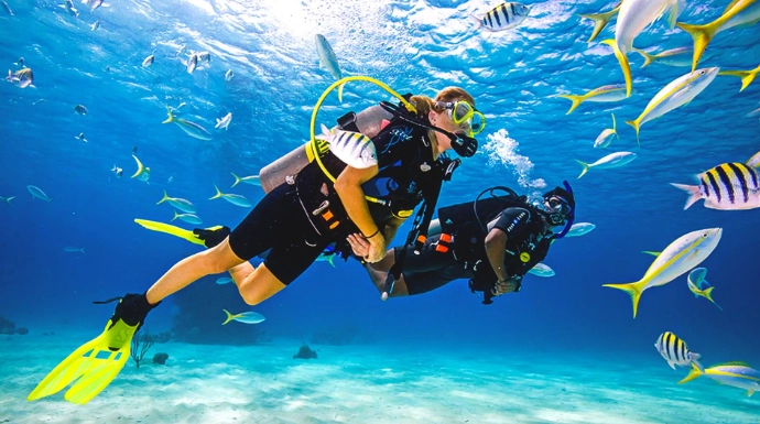scuba diving entry techniques