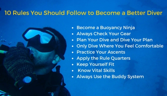 scuba diving safety rules