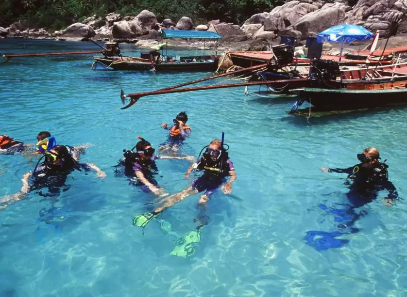 scuba diving Thailand