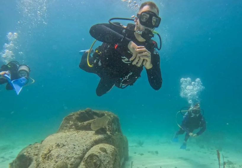 best diving in Mexico