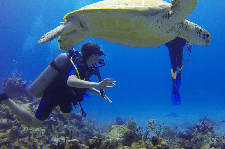 cenote diving Mexico