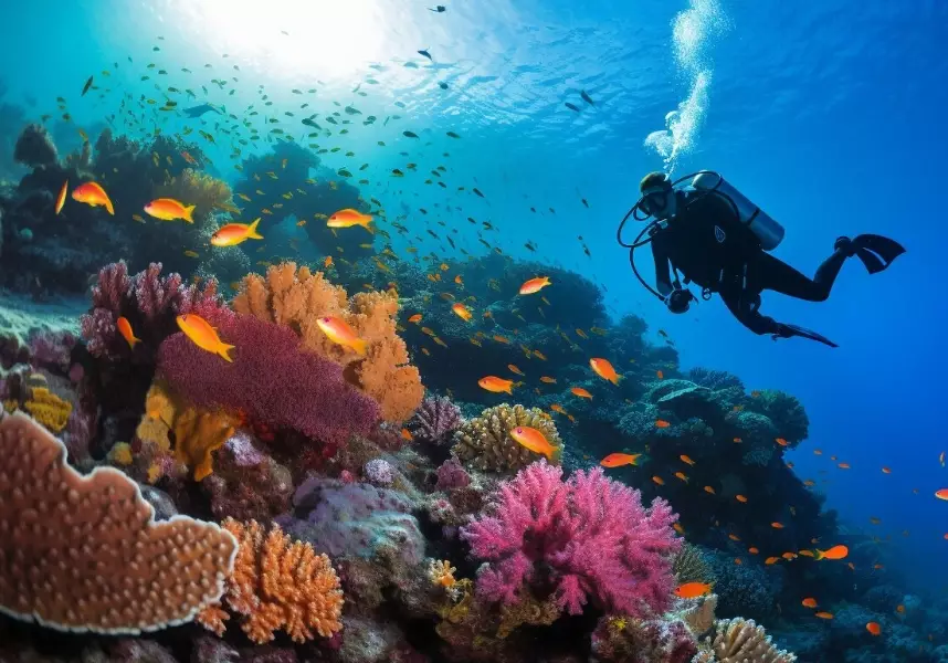easy scuba diving spots