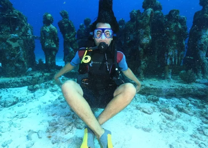 beginner scuba diving Mexico