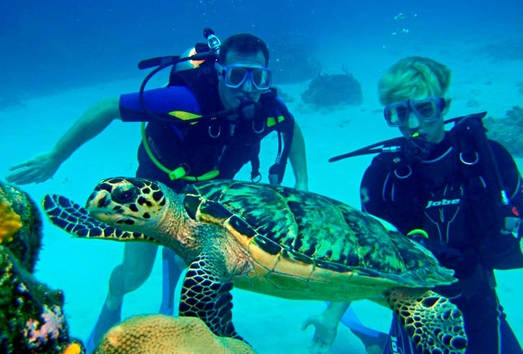 Cancun scuba diving lessons