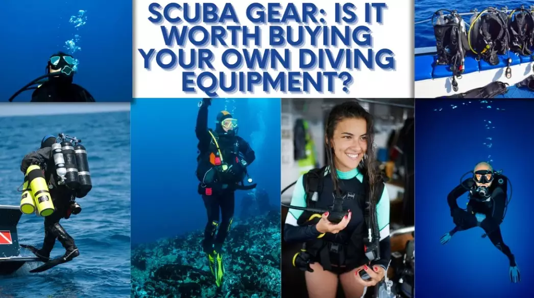 scuba diving gear