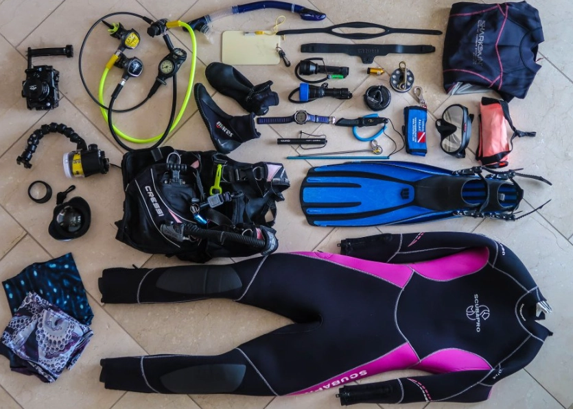 buying scuba gear