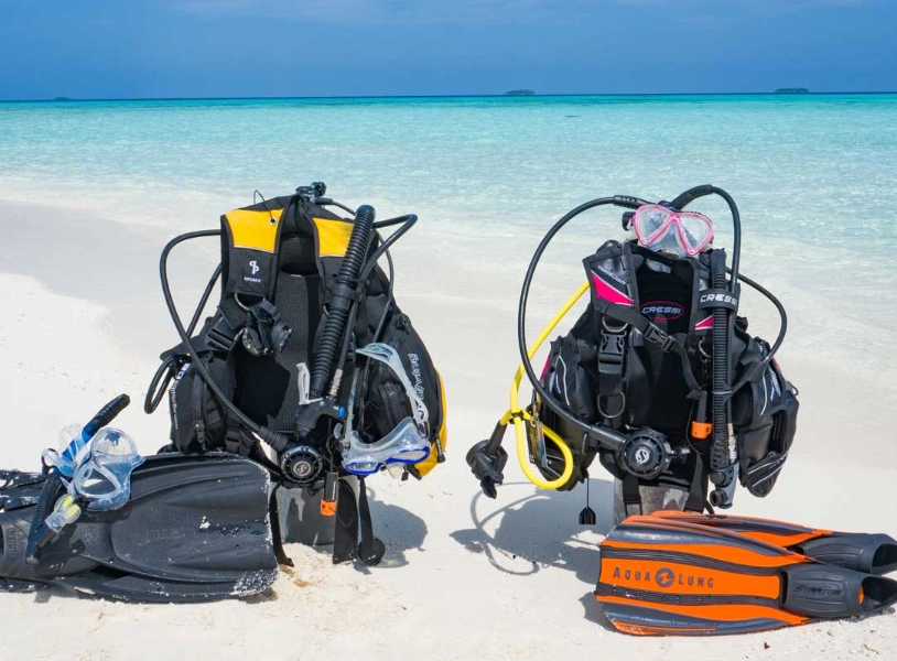 scuba diving equipment