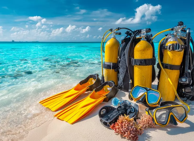 full set scuba equipment