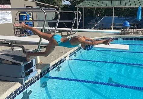 how to dive into a pool