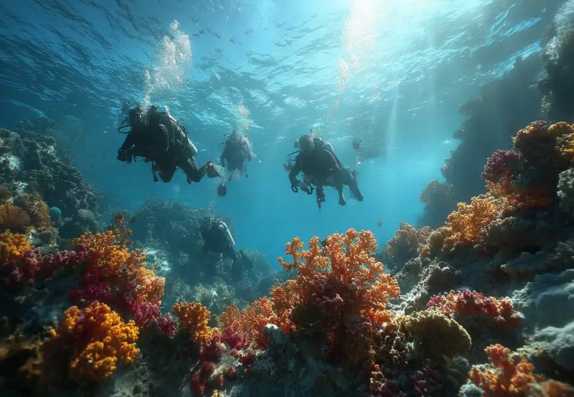 scuba diving types