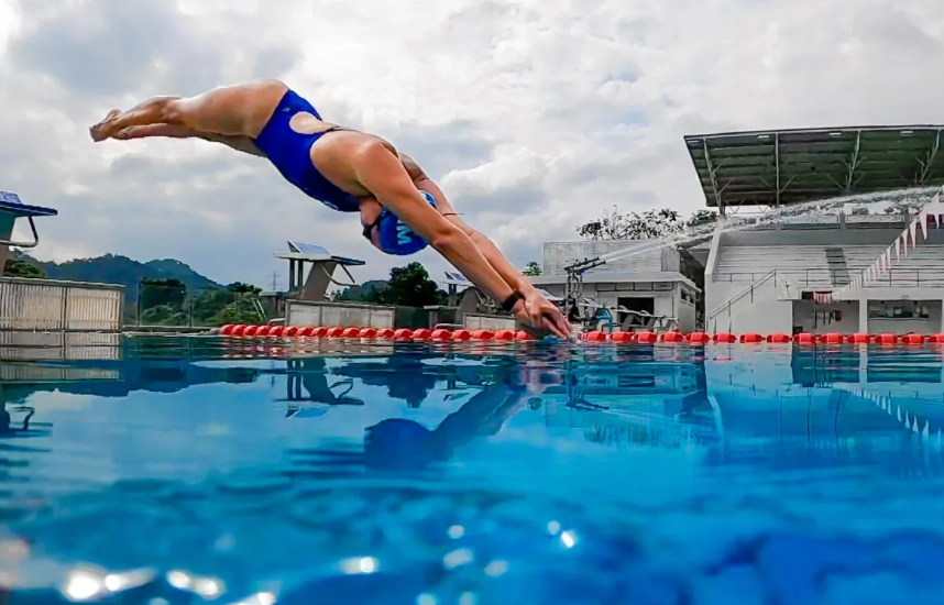 how to do a front dive